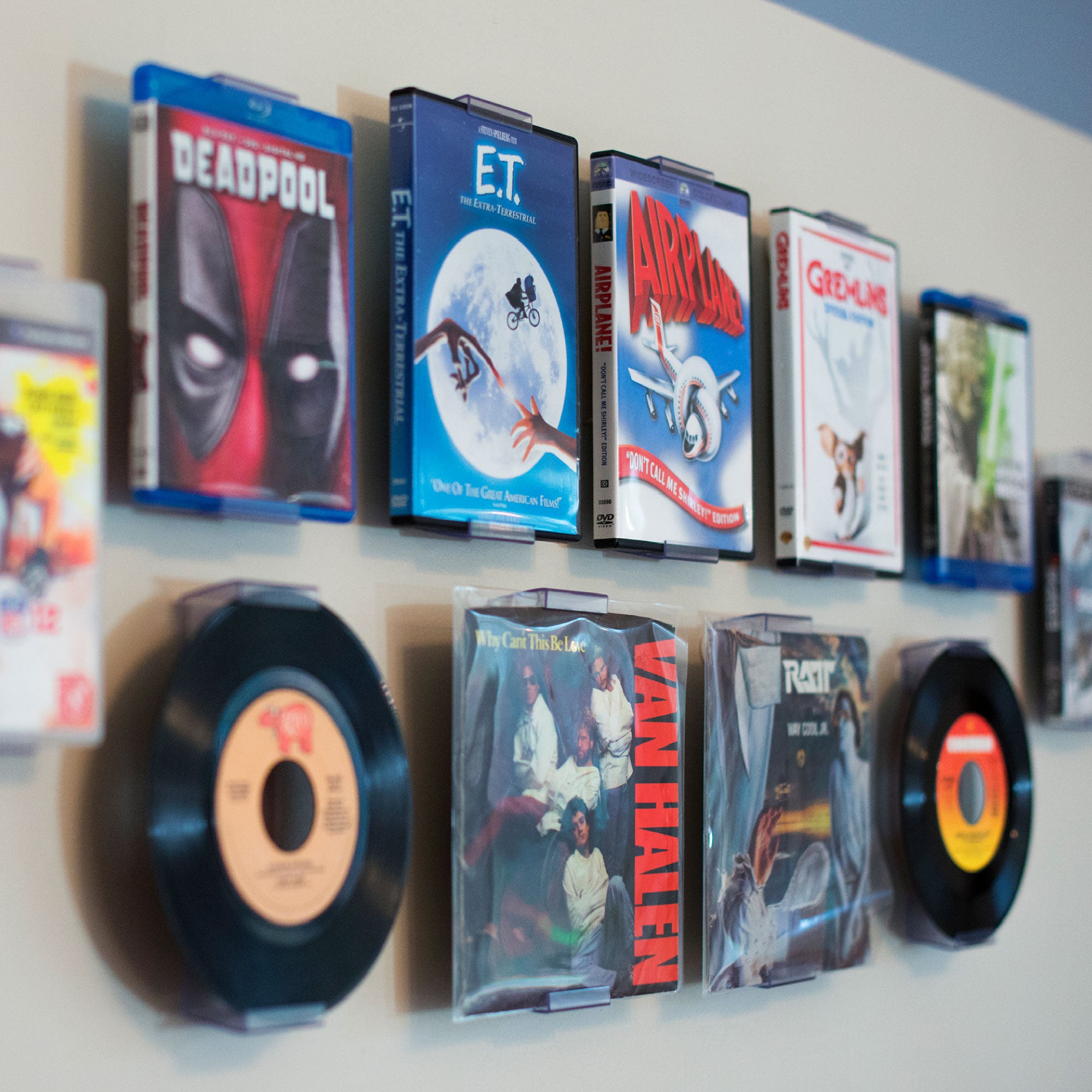 DVDMount Video Game 45 Record and Blu Ray Frame Display